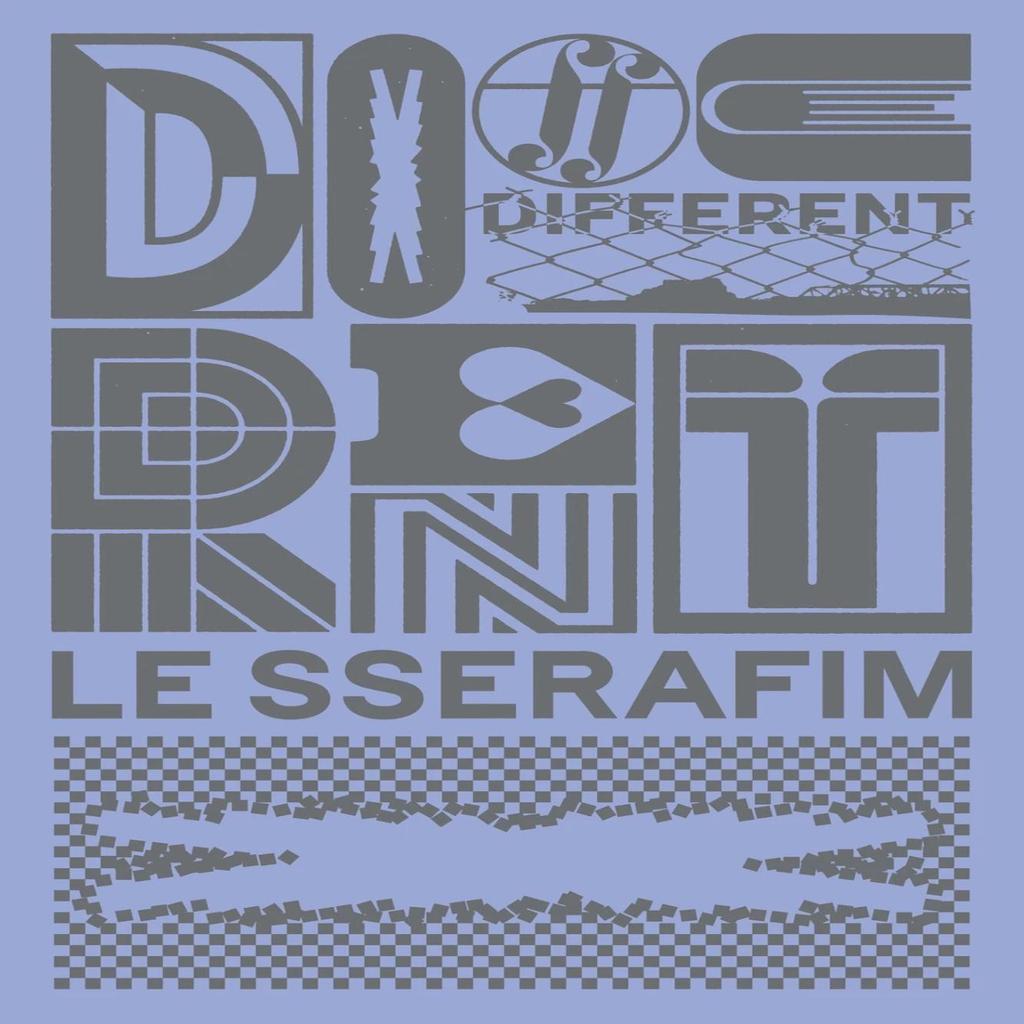 LE SSERAFIM Япония 4-й сингл-альбом [DIFFERENT]
