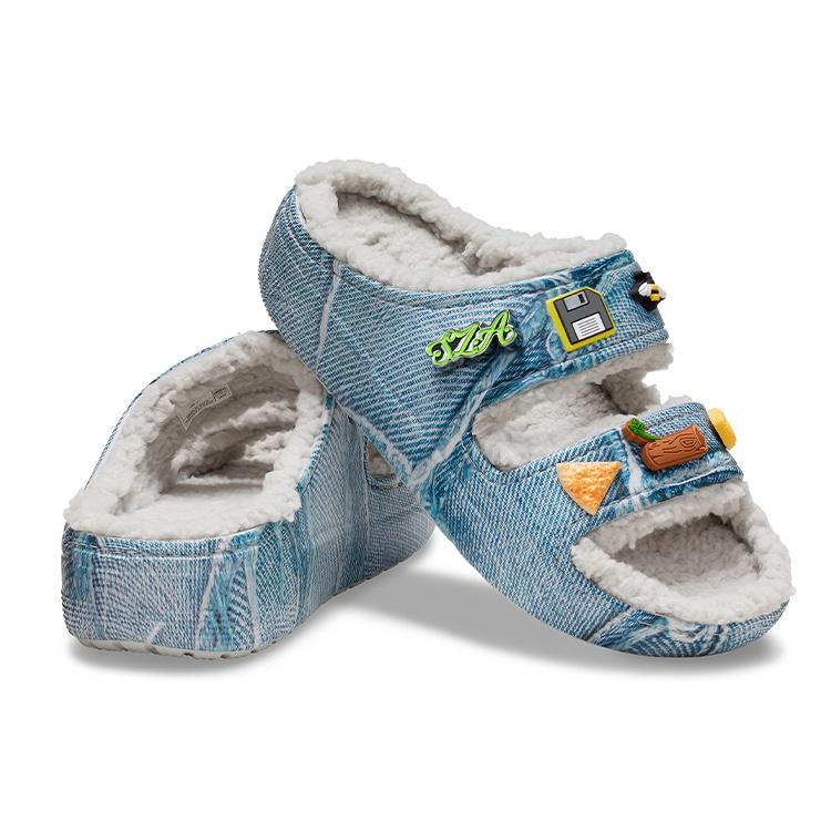 Crocs X SZA Классические сандалии Cozzzy 'Denim' Мужские 208327-90H