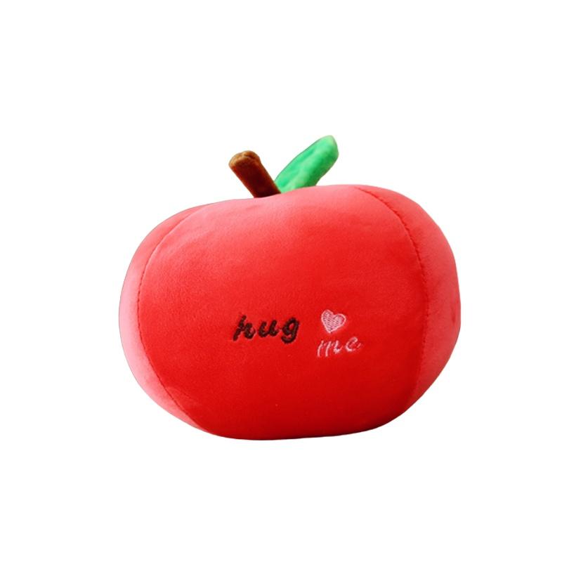 Cuddly Plush Fruits Vegetables Keychain Pendant Dolls Banana Orange Peach Eggplant Carrot