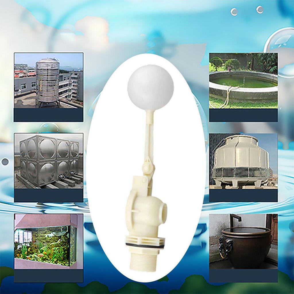 Float Ball Valve Automatic Fill Compact,Sturdy,with Adjustable Arm,Water Level Control for
