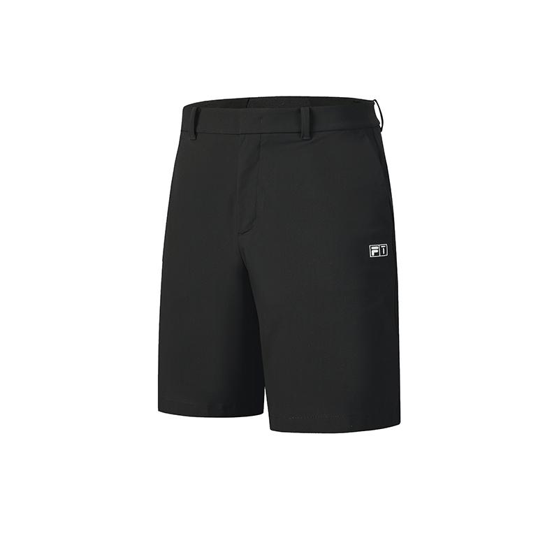 Fila Серия Гольф Модные Простые Трендовые Спортивные Удобные Прохладные На ощупь Вязаные Повседневные Шорты Мужские шорты A11M625607FBK