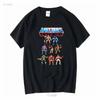 Футболка с ретро-фигуркой Masters Of The Universe Белая Мужская Женская все размеры Сделано из игрушек 80-х Хитмен 1982 Волна 1