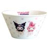 Melody Netflix Series My Melody Kuromi Salad Small Microwave and Dishwasher Made In Product Number 319134 "My & Kuromi" & Bowl, Bowl, Bowl, Approx.