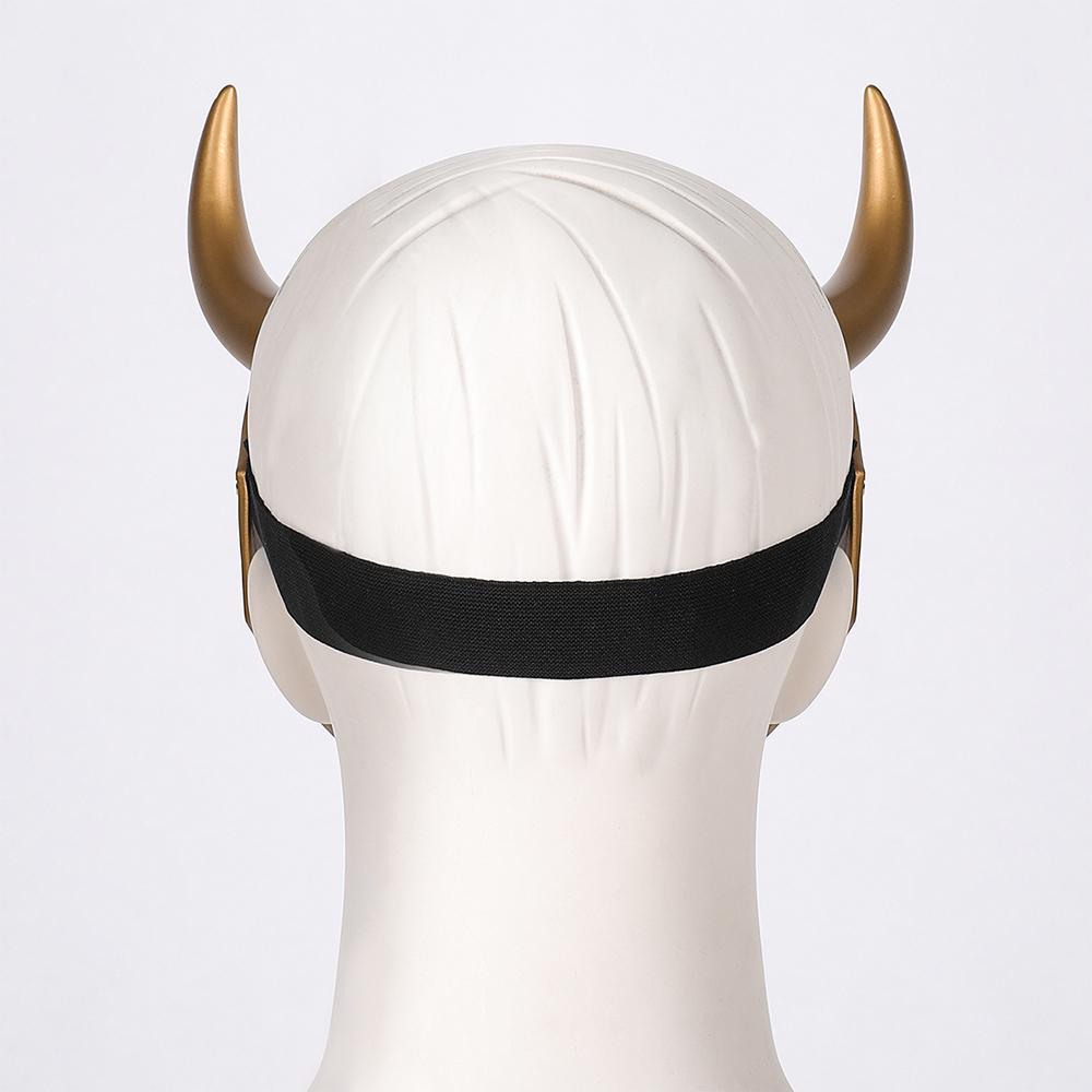 Bulex Lady LOKI Mask Superhero Sylvie Movie Cosplay Costume PVC Adult Helmet Props Halloween Women Mask Accessories Props