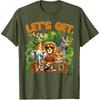 Let's Get Wild Zoo Animal Wildlife Safari Birthday Men Women T-Shirt