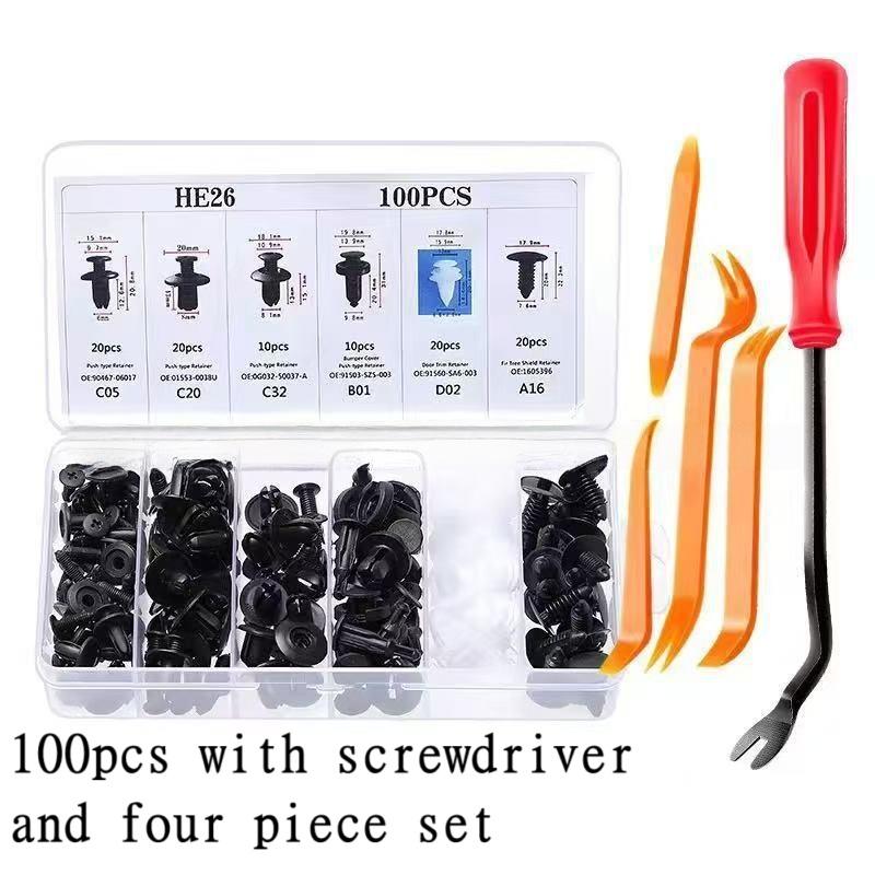 Пластиковые автомобильные фиксаторы, автомобильные фиксаторы крыльев, заклепки, фиксаторы обшивки дверей, автомобильные бамперы, крепежные элементы разных размеров