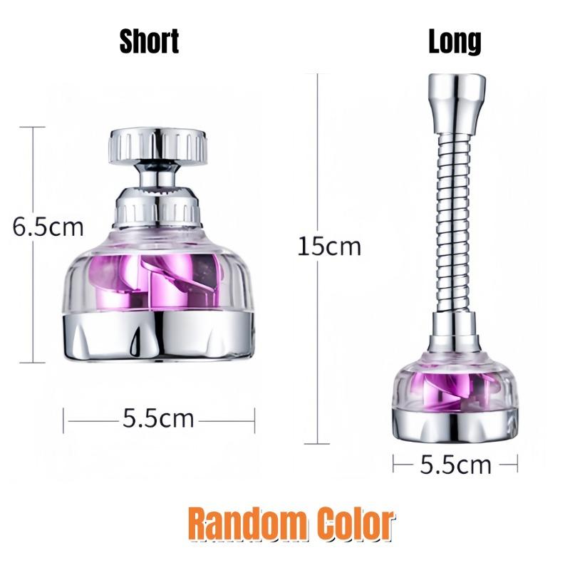 New Turbo Fan Sink Faucet Extender 360° Swivel Kitchen Faucet Aerator High Pressure Water Saving Tap Nozzle Bubbler Diffuser