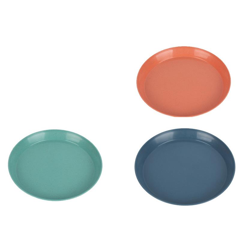 Бытовые круглые креативные цветные гостиничные коммерческие буфетные тарелки