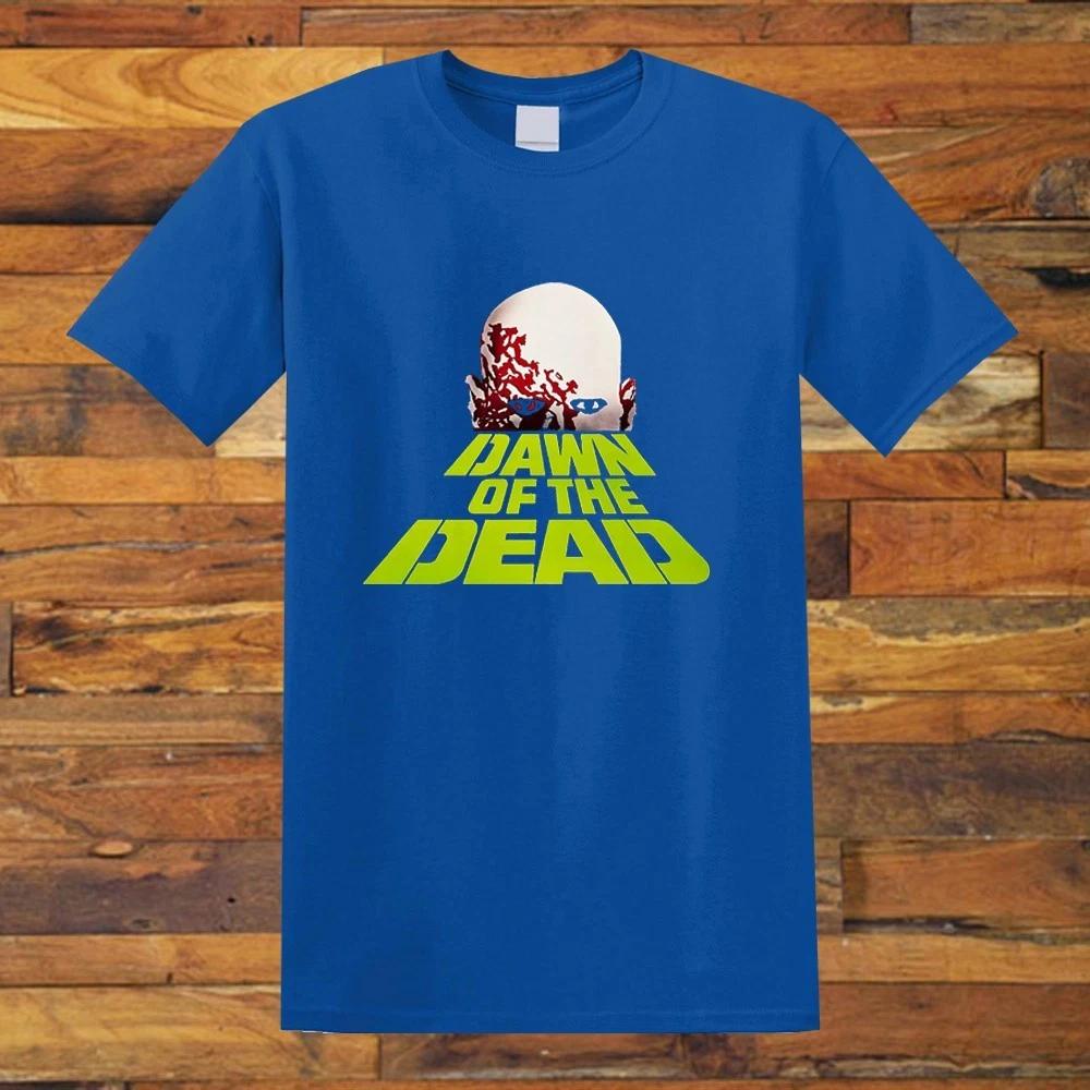 Dawn of The Dead Horror Movie Men's Blue S-5XL