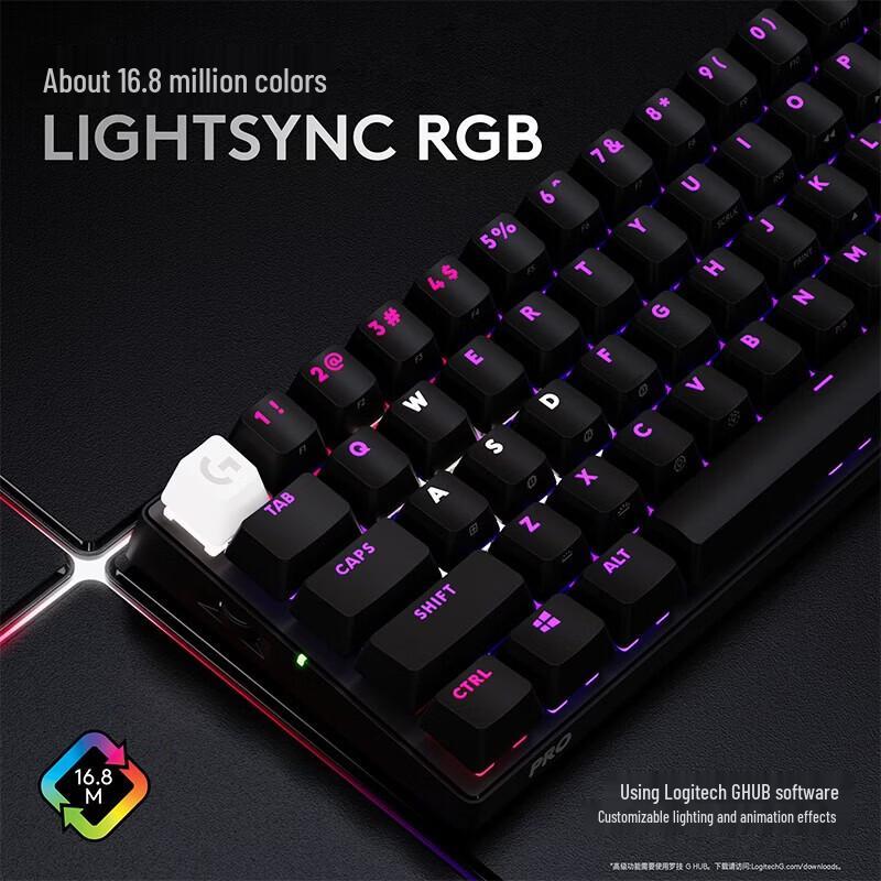 Logitech Игровая клавиатура PRO X 60 LIGHTSPEED 60%
