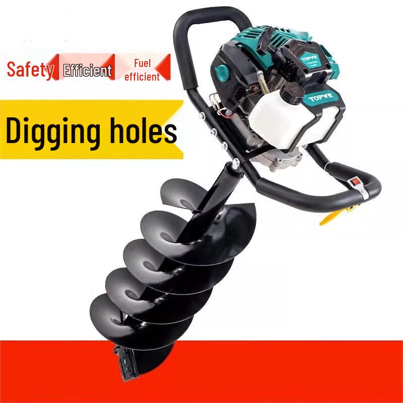 Junlun 188cc Gasoline Post Hole Digger CN plug (adapter included)