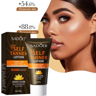 Лосьон для автозагара Автозагар Безупречный лосьон для автозагара Искусственный загар Автозагар для лица и тела Не забивает поры