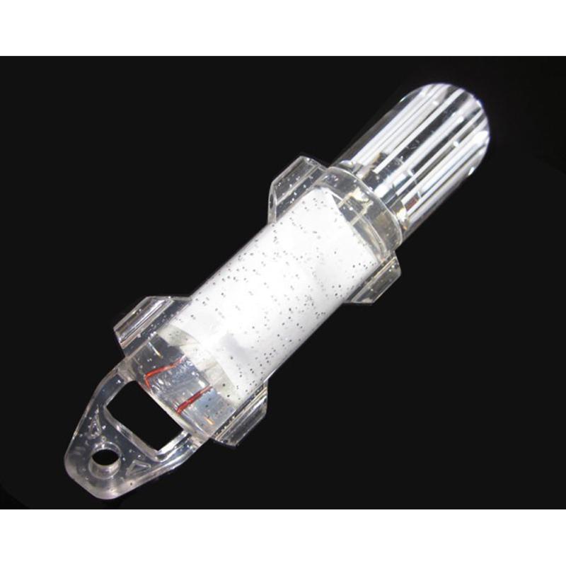 Волоконно-оптический светильник, мини-светодиодная приманка для подводной рыбалки с глубоким падением, индикаторная приманка для привлечения рыбы