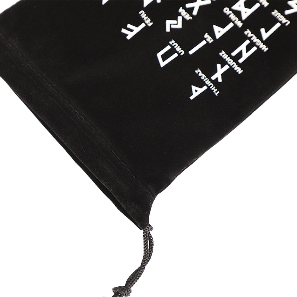 Multifunctional Storage Pouch with Drawstring Tarot Rune Bag Tarot Card Storage Bag Jewelry Bag for Tarot Enthusiasts