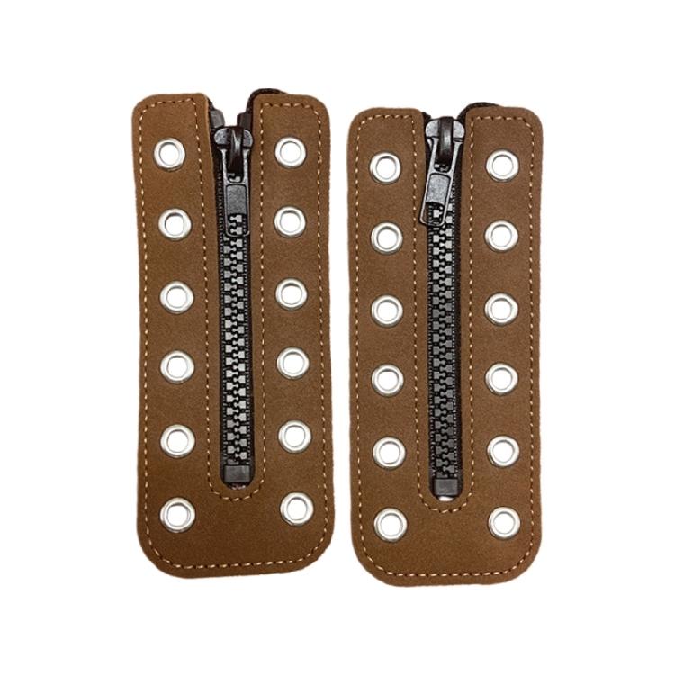 Водонепроницаемая шнуровка из ПУ-кожи на молнии, сменная, с 8 отверстиями, для мужской и женской обуви, ботинок, аксессуары