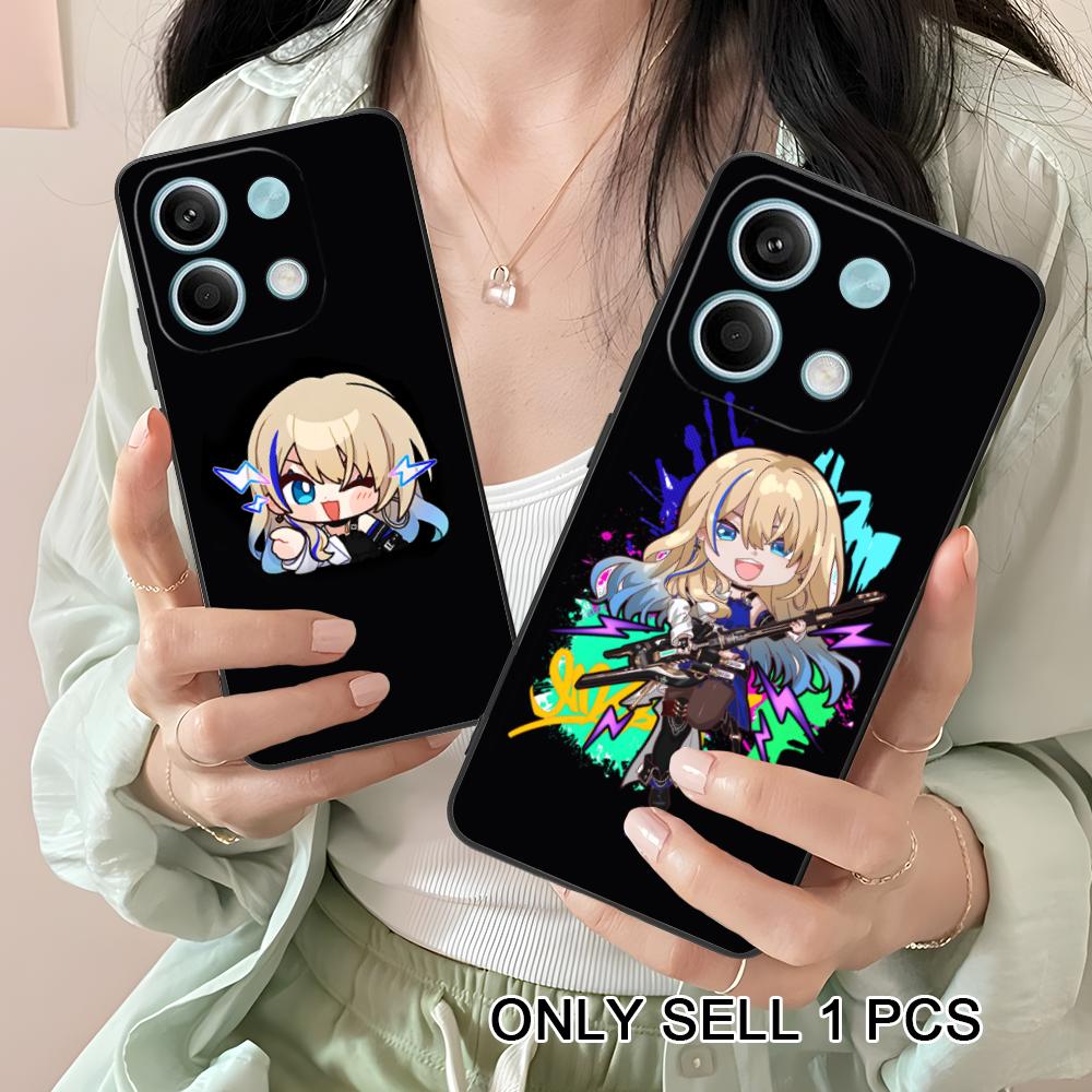 HSR Serval Матовый ТПУ Чехол для Мобильного Телефона для Xiaomi Redmi Note 14 13 12 11 S Pro Plus 4G 5G Цветная Печать Обложка