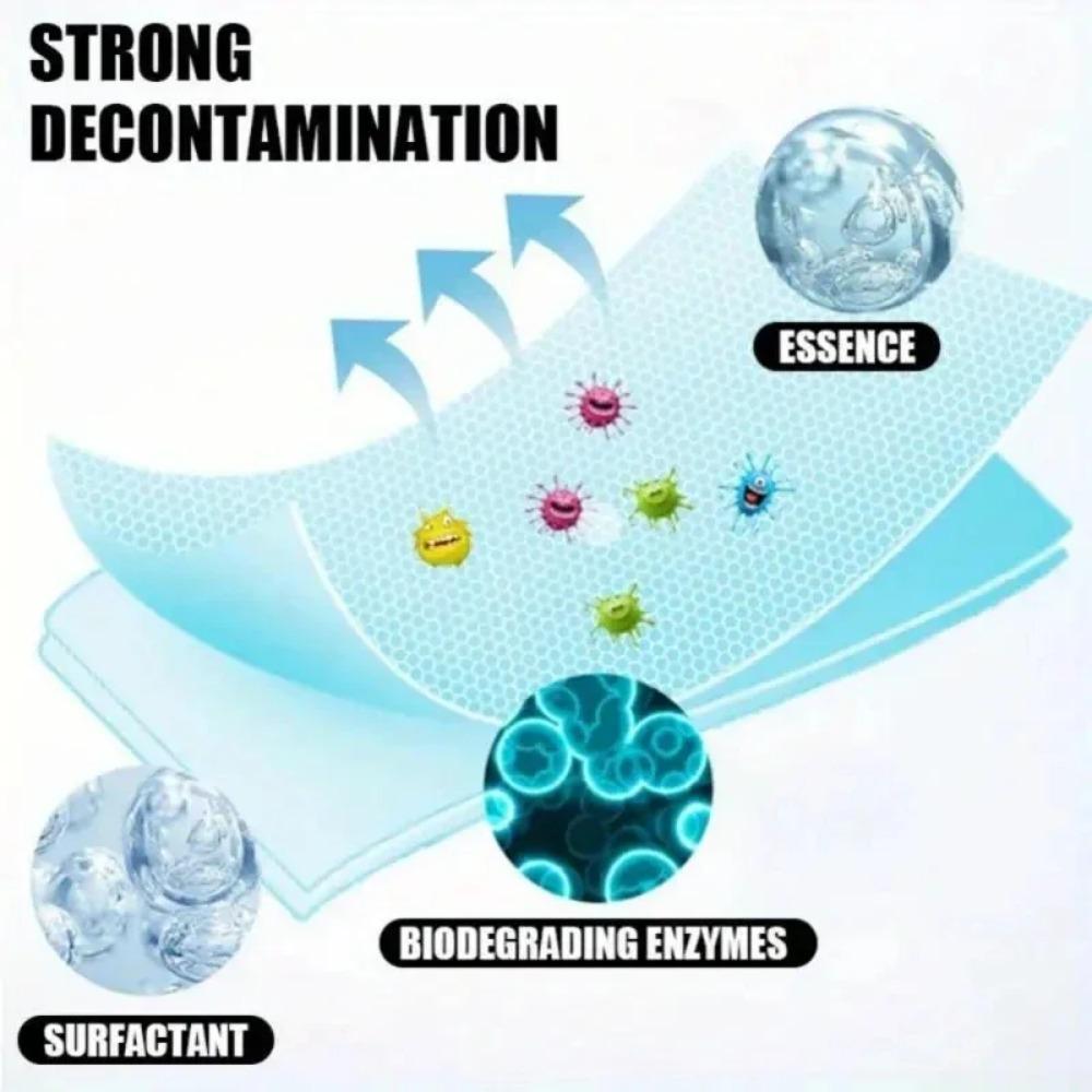 30/120/210 шт Концентрированное средство для мытья пола для плитки, дерева, ванной комнаты и автомобильных поверхностей Мощные листы для мытья пола для дома Водорастворимые