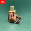 Нетоксичные 5 шт./лот Moc Кирпичи Торс Костюм Одежда на тело Мышцы Спорт Руки Кисти Ткань Совместимые с другими Сборные Частицы Игрушки Подарки