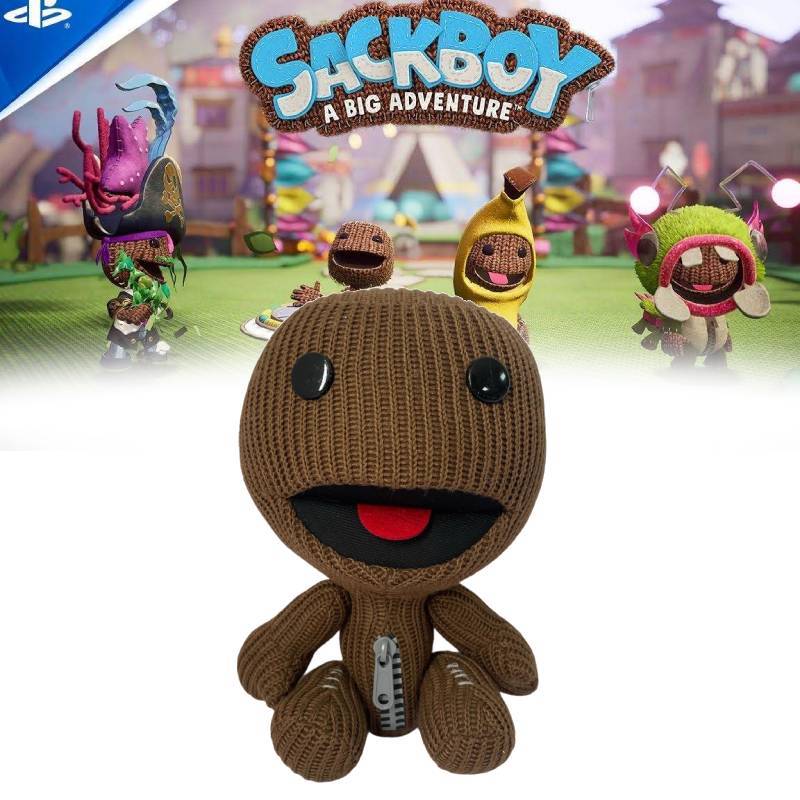 Плюшевая игрушка Sackboy из Little Big Planet 25 см Тканевое чучело животного Для детей