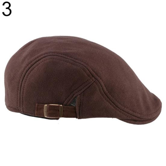 Мужчины Женщины Утконос Мода Классический Берет Таксист Ковбой Плоская Шляпа Гольф Кепка Для Вождения