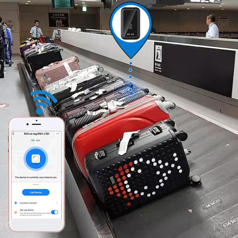 Мини GPS-трекер Автомобильное устройство отслеживания WiFi + LBS + GPS Позиционирование питомца, детей, кошелька Трекер Умный искатель Локатор
