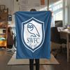 Sheffield Wednesday FC pattern Flannel Blanket, High quality Comfortable for All Seasons, Home Decor, Warmth and Comfort, Perfect for Gifts.