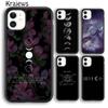 Krajews Witchcraft Witch Moon Phone Case Cover For iPhone 14 5 6s 7 8 Plus X XR XS 11 12 13 Pro Max Samsung Galaxy S21 S22 Ultra