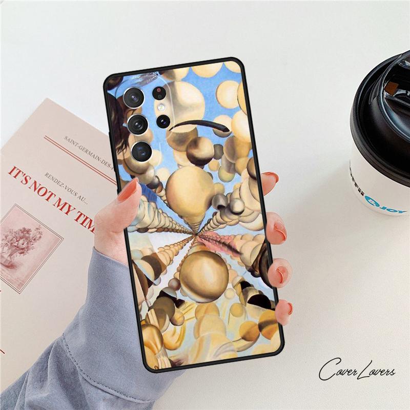 Чехол для телефона с картиной Сальвадора Дали Для Samsung Galaxy S24 S25 S23 S22 Ultra Note 10 20 Plus S20 S21 FE Чехол