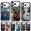 Музыкальный чехол для телефона с изображением скрипки и гитары для iPhone 17 Air 16e 15 14 13 Pro Max Задняя крышка для 12 11 Pro Coque