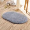 Yousheng Водопоглощающий овальный плюшевый нескользящий напольный коврик для гостиной