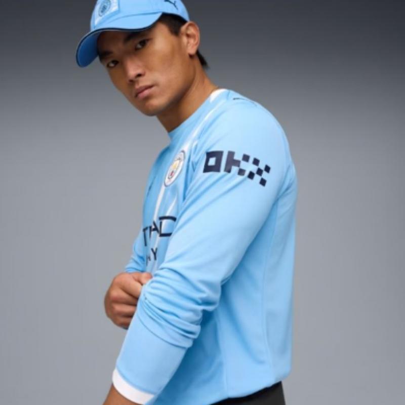 Puma Домашняя футболка МСФК с длинным рукавом Реплика Домашняя футболка МСФК Реплика ДЛ 78033901