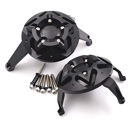 LEDISHUN Крышка двигателя, Слайдер двигателя, Защита двигателя для Kawasaki Versys 1000 (KLZ1000B) 2015-2022 (черный)