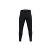 Solid Logo Print Tapered Joggers Men Bottoms Black 1374574-001