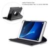 Leather Protective Case Anti Scratch Dustproof Protective Shell 360 degrees  Rotation Case for Samsung Galaxy Tab A