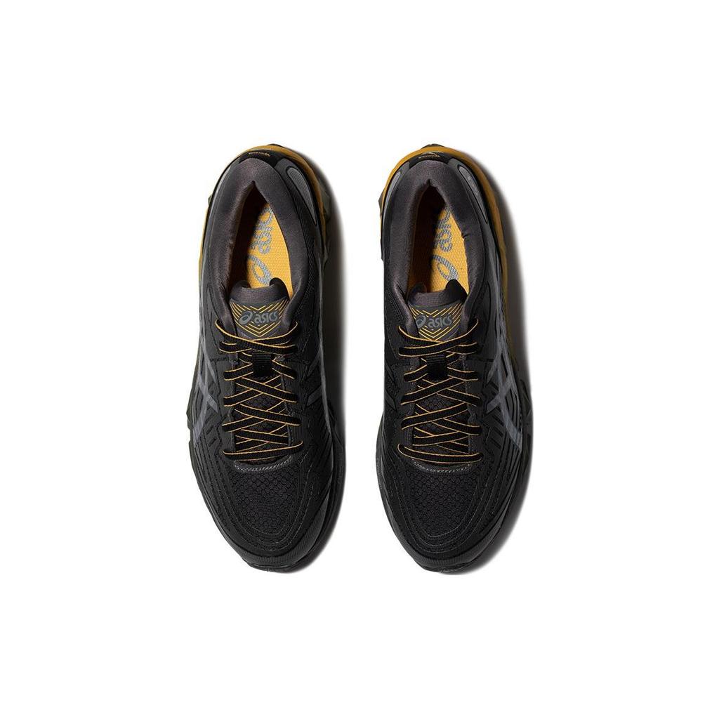 Asics Gel-Quantum 7 Retro Sports Mesh Cushioning Breathable Low-Top Casual Running Shoes Men Sneaker Black Gray 1201A698-002