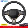 Customize DIY Micro Fiber Leather Car Steering Wheel Cover For BMW 3 Series E46 2000-2005 E53 X5 1999 5 Series E39