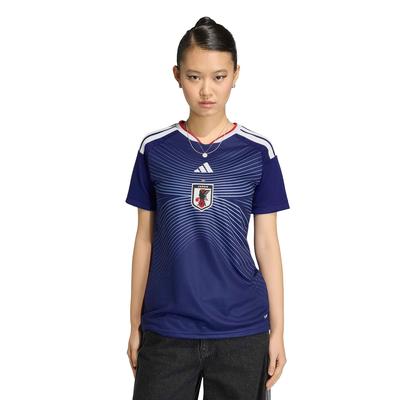 Футболка с коротким рукавом adidas для футбола форма сборной Японии по футболу женская 2026 домашняя реплика TV051 женская
