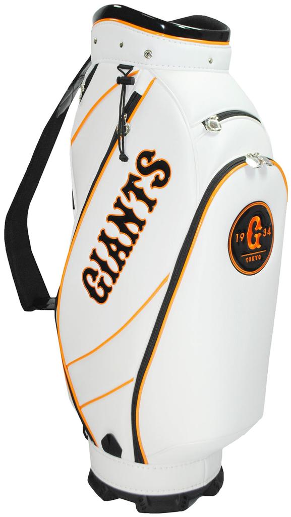 LEZAX Yomiuri Giants Type Caddy Bag White 9.5 YGCB-4423