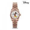 Модные женские часы Disney Mickey Timeless 31 мм D10231RG, украшенные кубическим цирконием