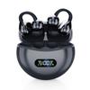 2025 Evolution Ear Cuff Bluetooth Wireless Earbuds for More Convenient Than Bone Conduction No Ear ENC Digital LED Display with Battery Ergonomic