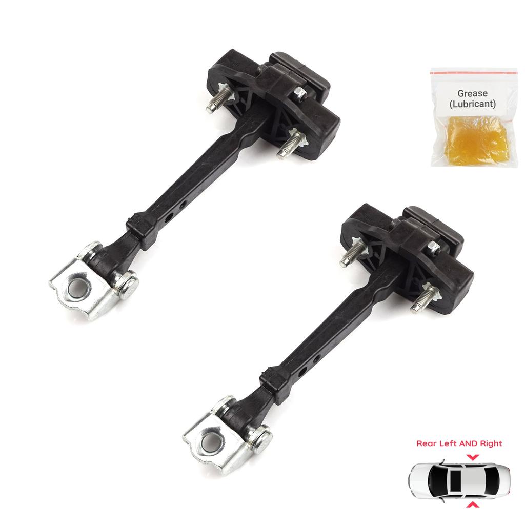 EDP1260-1 Rear Left AND Right Door Catch Hinge Brake Stop Check Strap Limiter for Renault Clio MK4 BH/KH 2012-2021 824307049R