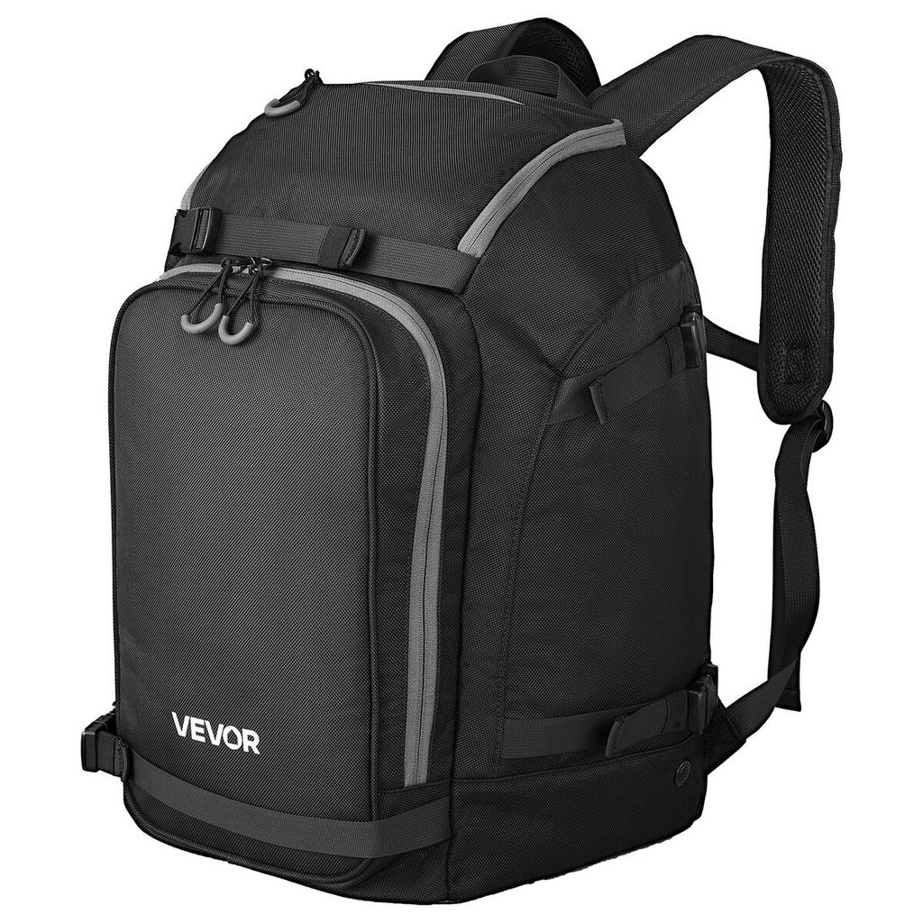 Ski Boot Bag, 55L, Snowboard Boots Travel Backpack for Men Women, with Waterproof Exterior & Bottom, Durable 1680D Oxford, Bag for Skis, Snowboard,