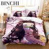 Kamado Nezuko Bedding Sets Anime Demon Slayer Bedspread for Teens Girls Cartoon Twin Single Queen King Full Duvet Cover Set
