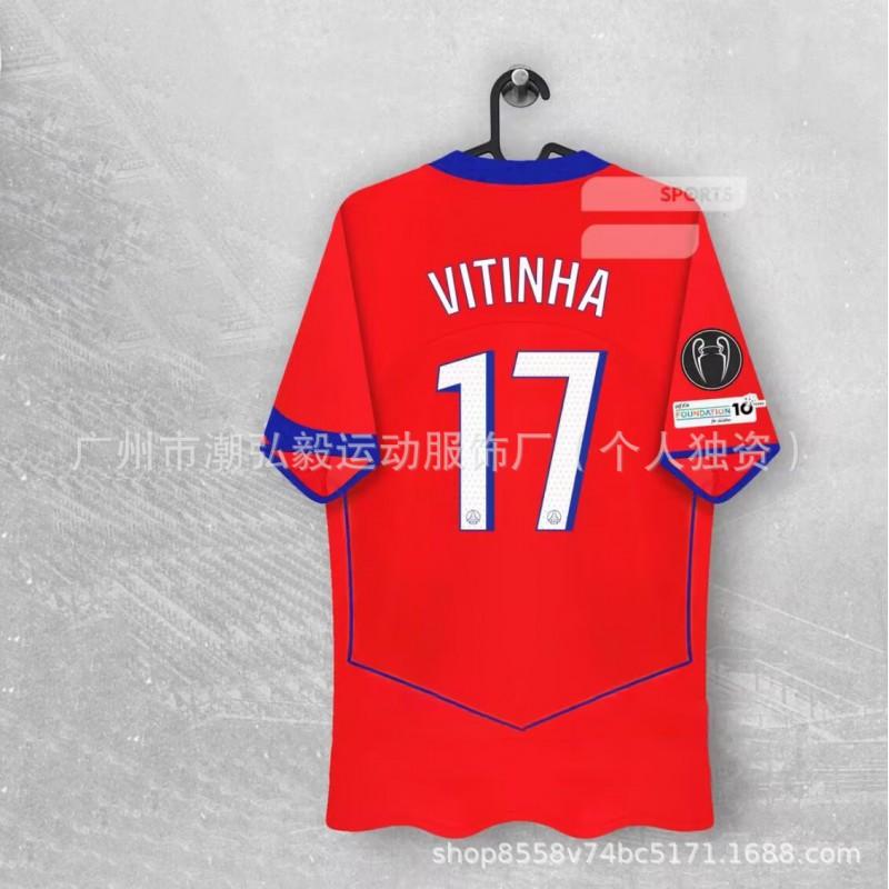 2025-2026 PSG Away Jersey 10 Dembele Arsenal Bayern Munich Man City AC Milan Football Shirt Short Sleeve Soccer Uniform