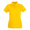 FRUIT OF THE LOOM Женская/женская рубашка поло премиум-класса с короткими рукавами