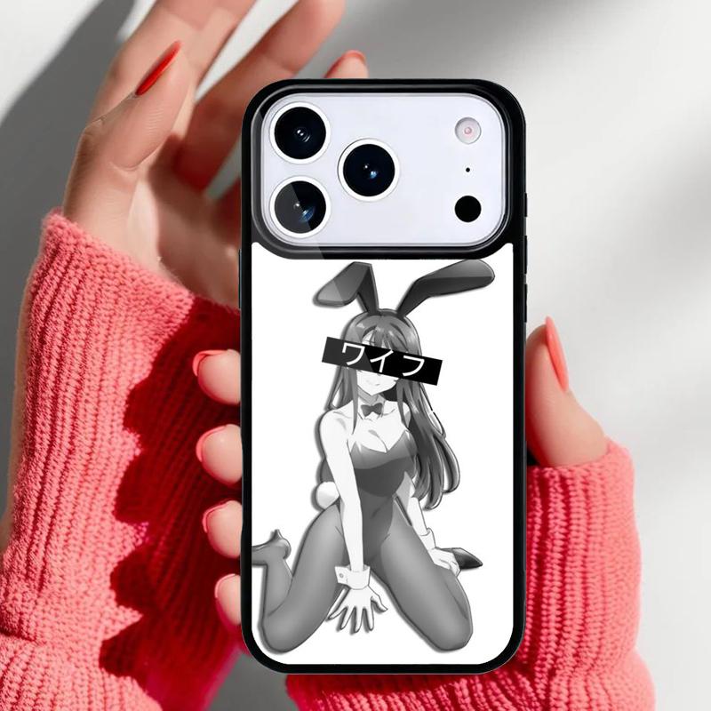 Сугой Сэмпай Аниме Чехол для Телефона для iPhone 17 Air 16e 15 14 13 Pro Max Задняя Крышка для 12 11 Pro Coque