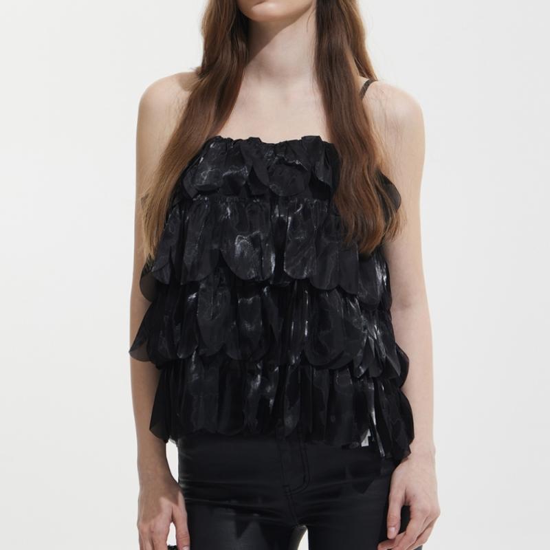 Ggpx New York Shine Kankan Bustier Blouse  Gq4sh028f 