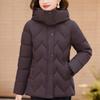 Plus Size XL-6XL Winter Jackets Woman Outerwears Hooded Thick Warm Casual Winter Coat Female Parkas