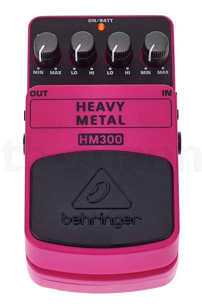 Behringer Guitar Effect Pedal Distortion HM300 HEAVY METAL