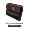 Car Seat Gap Storage Box Suede Leather For Citroen C4 C3 C5 C1 C2 Berlingo Celysee Cactus Picasso Aircross Saxo Grand alc256
